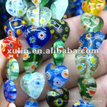 perlas de vidrio de murano de varias formas de alta calidad para la fabricación de joyas